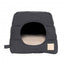 Cama iglu para gatos em algodão FuzzYard Life Slate Grey