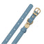 Coleira para cães em pele vegana FuzzYard Atelier French Blue (tamanho S)