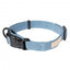 Coleira para cães em algodão FuzzYard Life French Blue (tamanho L)