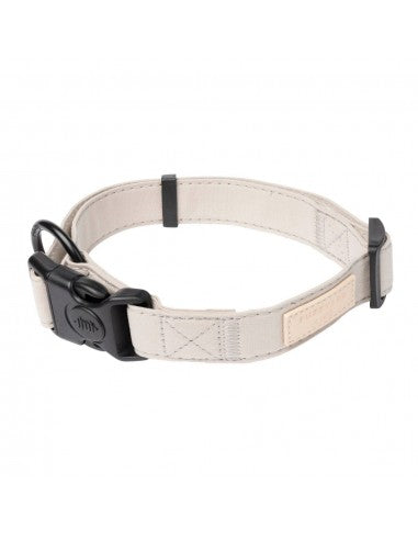 Coleira para cães em algodão FuzzYard Life Sandstone (tamanho L)