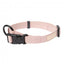 Coleira para cães em algodão FuzzYard Life Soft Blush (tamanho M)