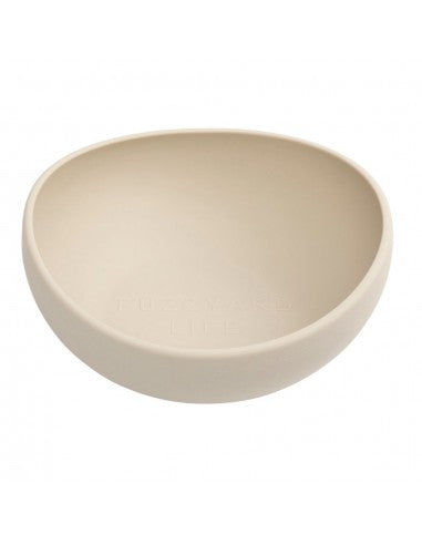 Comedouro para cães em silicone FuzzYard Life Sandstone (tamanho L)