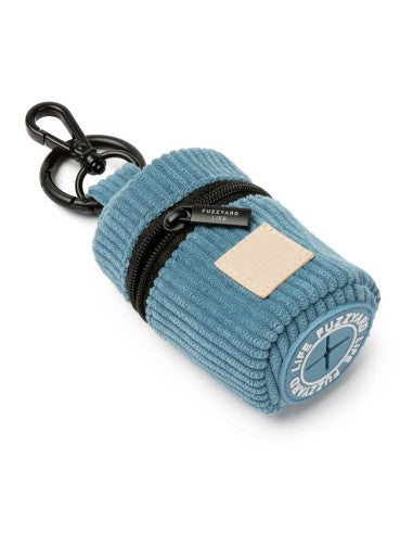 Dispensador de sacos para cão em bombazina FuzzYard Life French Blue