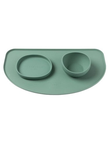 Base para comedouro de cão em silicone FuzzYard Life Myrtle Green