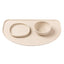Tapete para comedouro de cão em silicone FuzzYard Life Sandstone