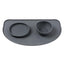 Tapete para comedouro de cão em silicone FuzzYard Life Slate Grey