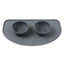 Tapete para comedouro de cão em silicone FuzzYard Life Slate Grey