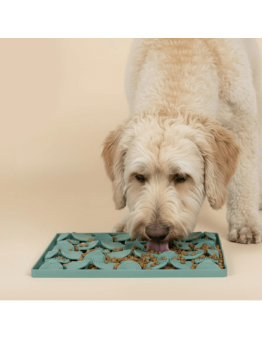 Tapete de lamber para cães FuzzYard Life Myrtle Green