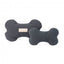 Osso de peluche para cães FuzzYard Life Slate Grey (tamanho S)