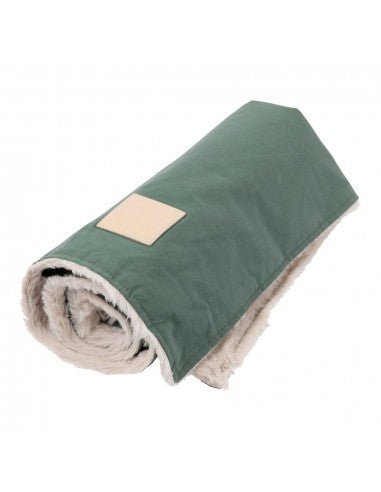 Manta reversível para cães FuzzYard Life Myrtle Green (tamanho S)