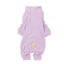 Pijama macio para cães FuzzYard Life Lila
