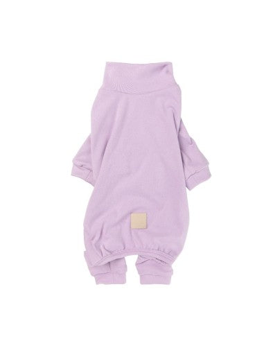Pijama macio para cães FuzzYard Life Lila