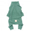 Pijama macio para cães FuzzYard Life Myrtle Green
