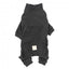 Pijama macio para cães FuzzYard Life Slate Grey
