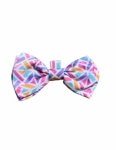 Laço com velcro para cães FuzzYard Bubblegum Burst (tamanho L)