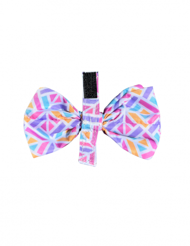 Laço com velcro para cães FuzzYard Bubblegum Burst (tamanho L)