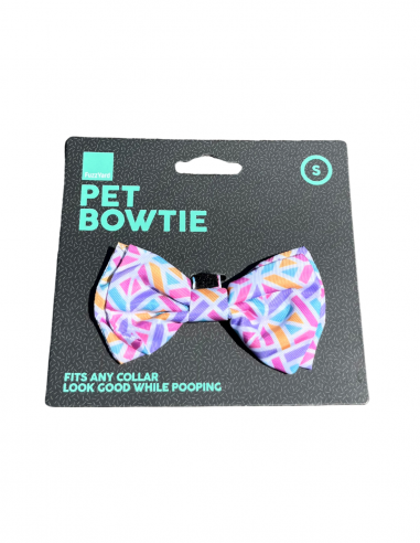 Laço com velcro para cães FuzzYard Bubblegum Burst (tamanho S)