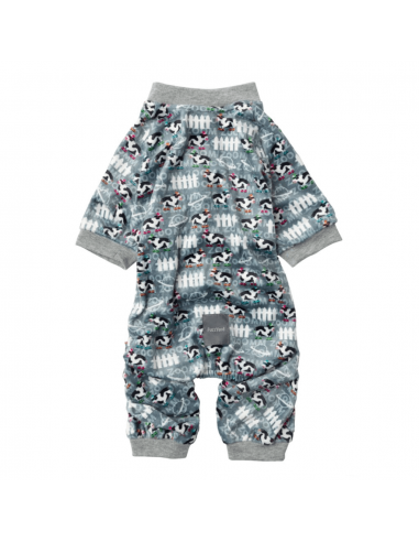 Pijama para cães FuzzYard Cosmic Cows tamanho 4