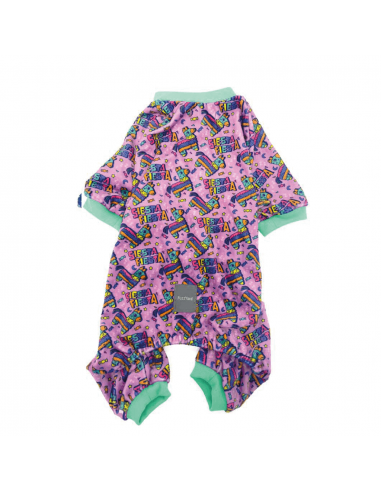 Pijama para cães friorentos FuzzYard Nap Party (tamanho 3)
