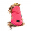 Camisola com capuz para cães FuzzYard The Homies, rosa (tamanho 1)