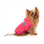 Camisola com capuz para cães FuzzYard The Homies, rosa (tamanho 1)