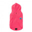 Camisola com capuz para cães FuzzYard The Homies, rosa (tamanho 2)