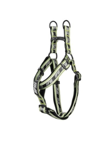 Peitoral ajustável para cães FuzzYard FY Active Strap, caqui (tamanho S)