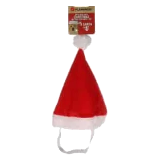 Gorro de Natal com velcro para cães