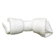 Osso de nó de pele branca para cães, 10-12 e 20-22 cm
