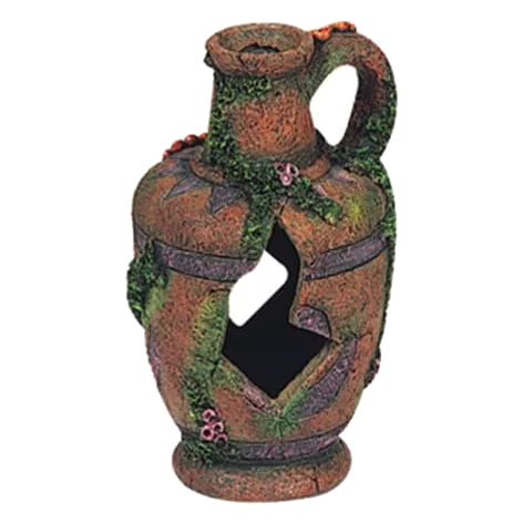 Jarro decoração para aquário, 16,5 cm