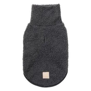 Camisola bouclé para cães FuzzYard Life Slate Grey
