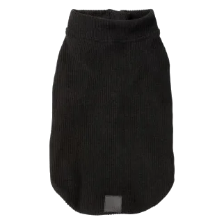 Camisola com fecho para cães FuzzYard Cambridge preta