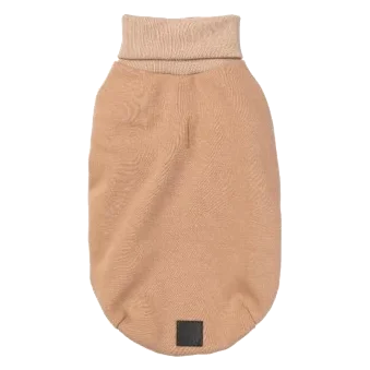 Camisola de gola alta para cão FuzzYard Stevie 24 bege