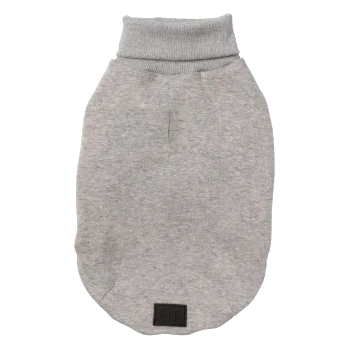 Camisola de gola alta para cão FuzzYard Stevie 25 cinzenta