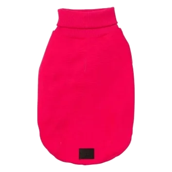Camisola de gola alta para cão FuzzYard Stevie 25 magenta