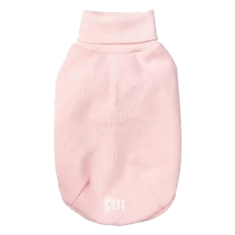 Camisola de gola alta para cão FuzzYard Stevie rosa