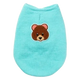Camisola de malha para cães FuzzYard FuzzBear aqua