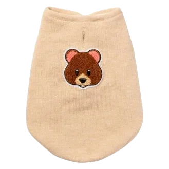 Camisola de malha para cães FuzzYard FuzzBear bege