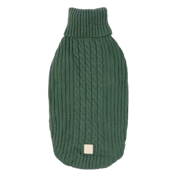 Camisola de malha para cães FuzzYard Life Myrtle Green