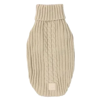 Camisola de malha para cães FuzzYard Life Sandstone