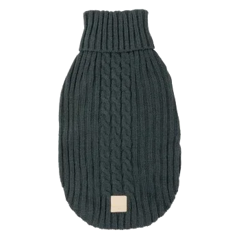 Camisola de malha para cães FuzzYard Life Slate Grey