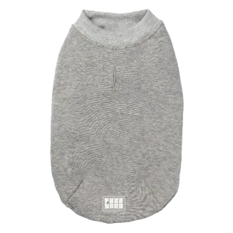 Camisola de algodão para cães FuzzYard Allday cinzenta