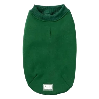 Camisola de algodão para cães FuzzYard Allday verde