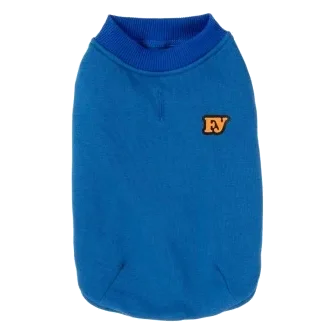 Camisola de algodão para cães FuzzYard The Woof azul