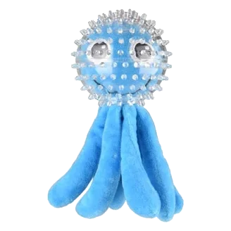 Mordedor para cães lula Flamingo em TPR e peluche