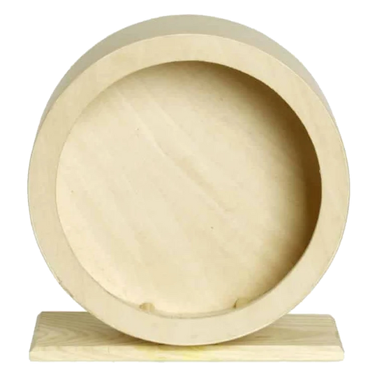 Roda de madeira Danco para roedores, 29 cm de diâmetro