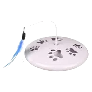 Brinquedo eletrónico rotativo e dispensador de snacks para gatos
