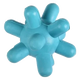 Brinquedo estrela de borracha para cães, 10 cm