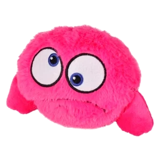 Brinquedo interativo saltitão rosa a pilhas para cães