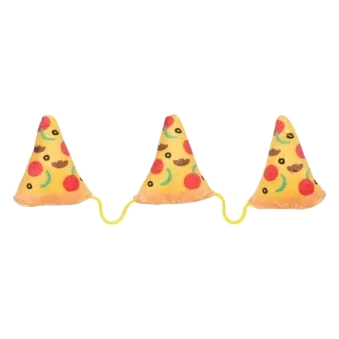 Brinquedo para gatos com catnip FuzzYard Pizza (3 em corda)